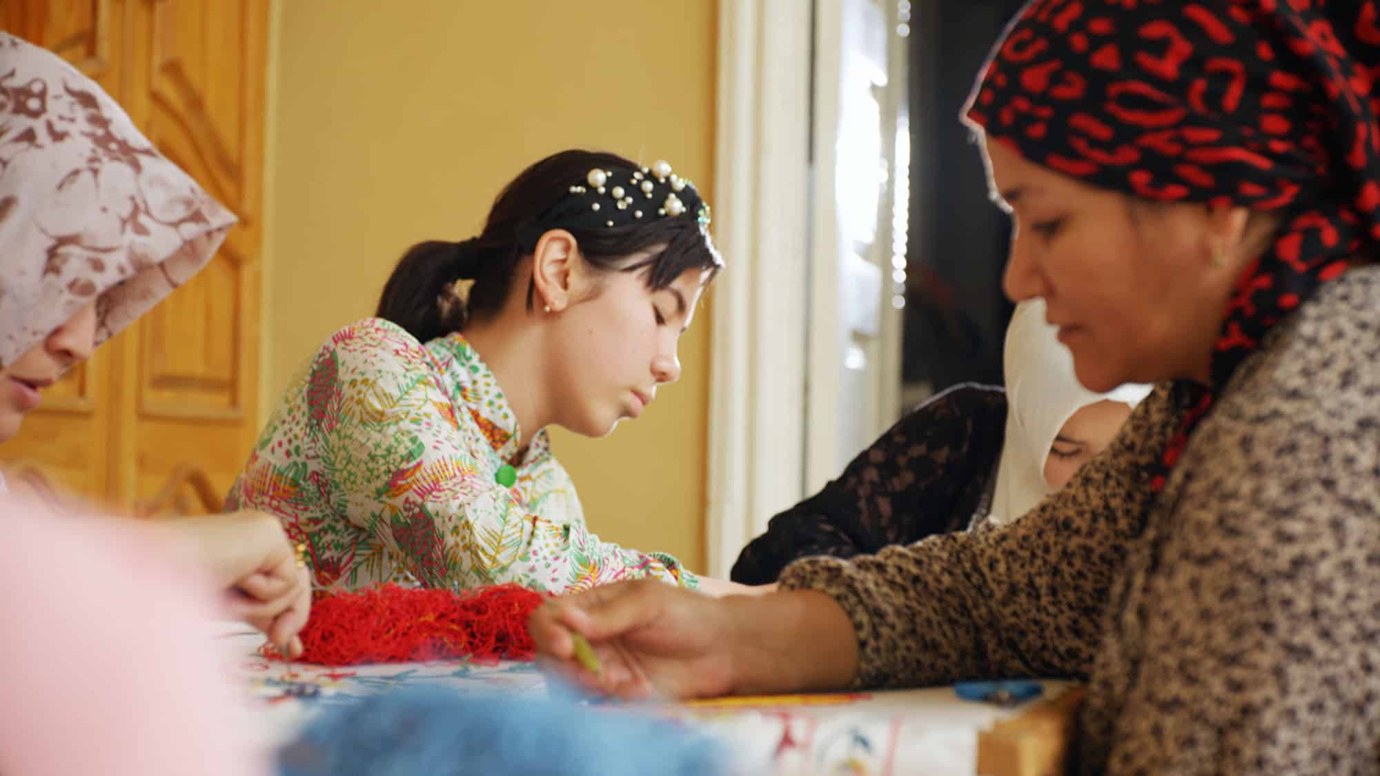 Abdulhakim Suzani in Namangan - Fergana Valley CTN Handicrafts Member