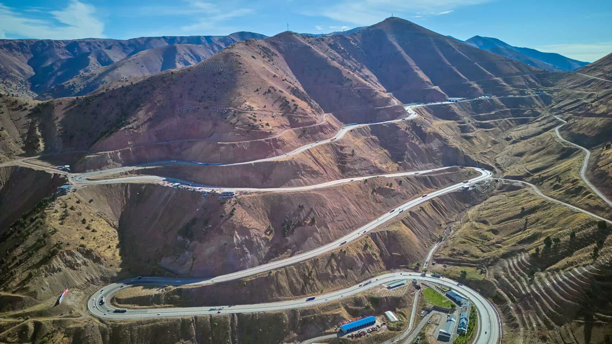 Mountain Roads to Fergana Valley, Uzbekistan
