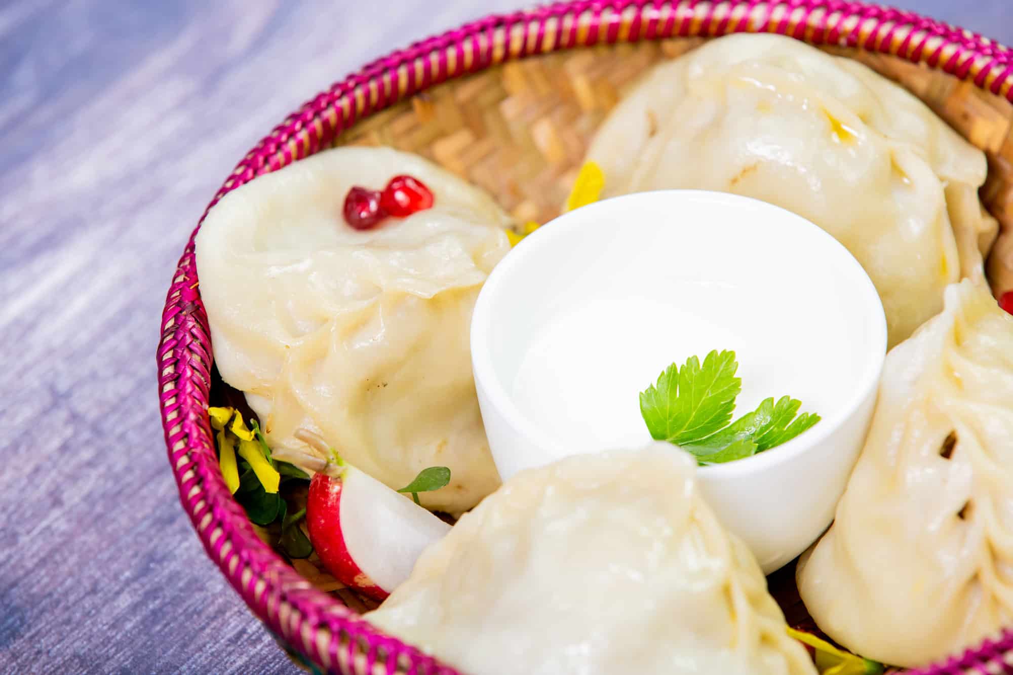 Manti - Uzbek food