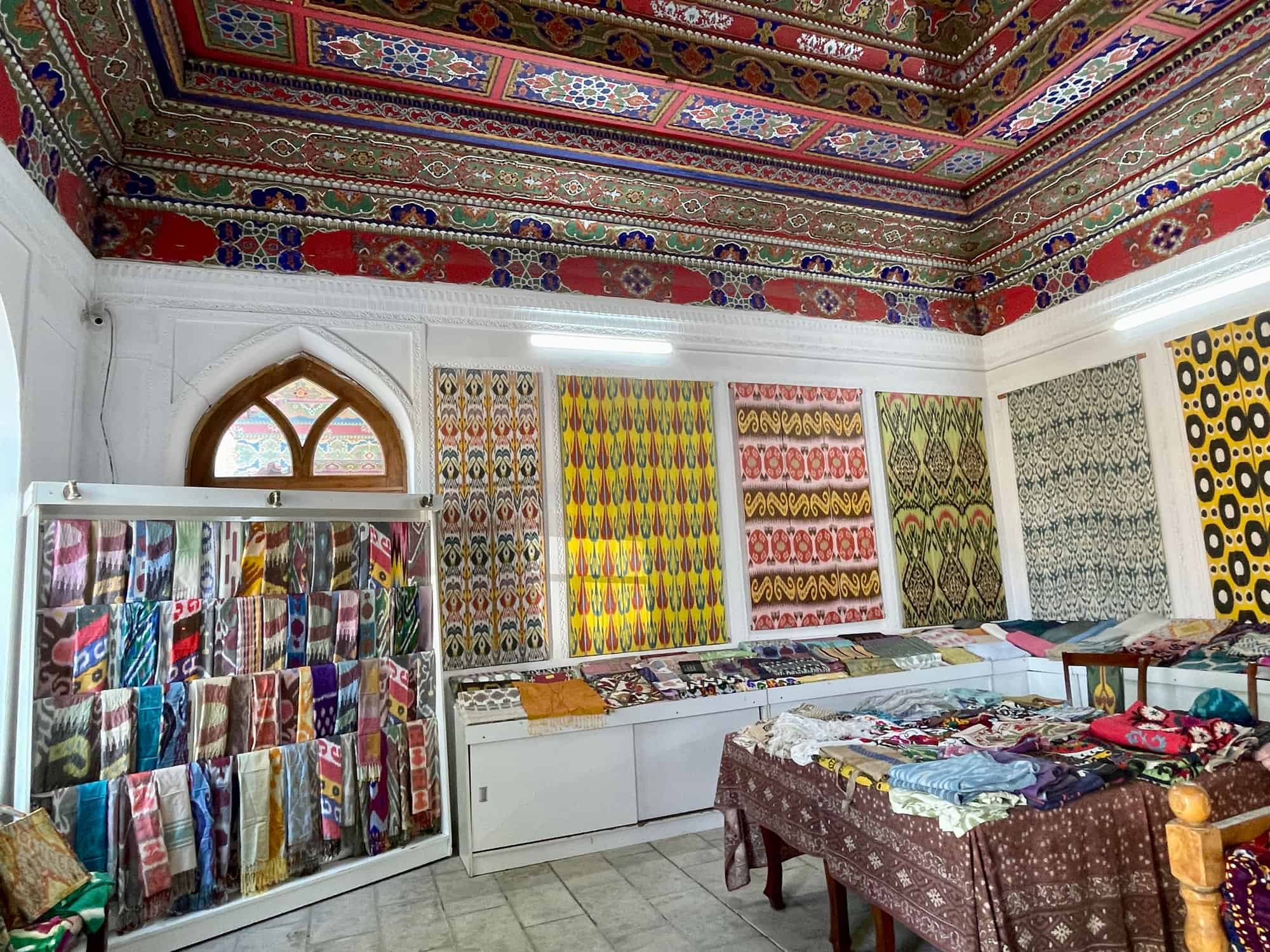 Handicrafts Shop at the Margilan Crafts Development Center - Fergana Valley CTN Member