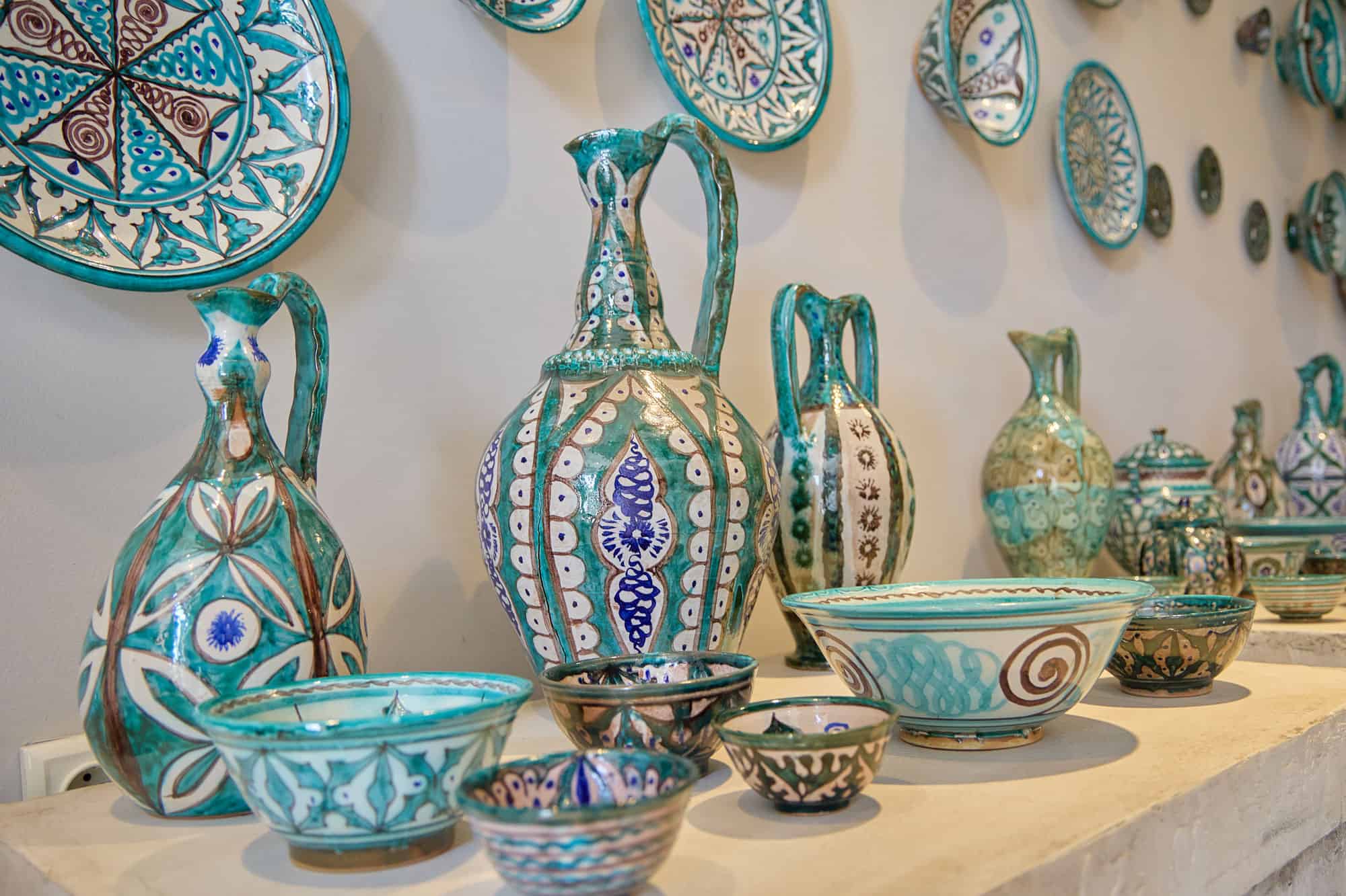 Gurumsaroy Ceramics under master Vakhobjon Buvayev, Fergana Valley CTN Handicrafts Member
