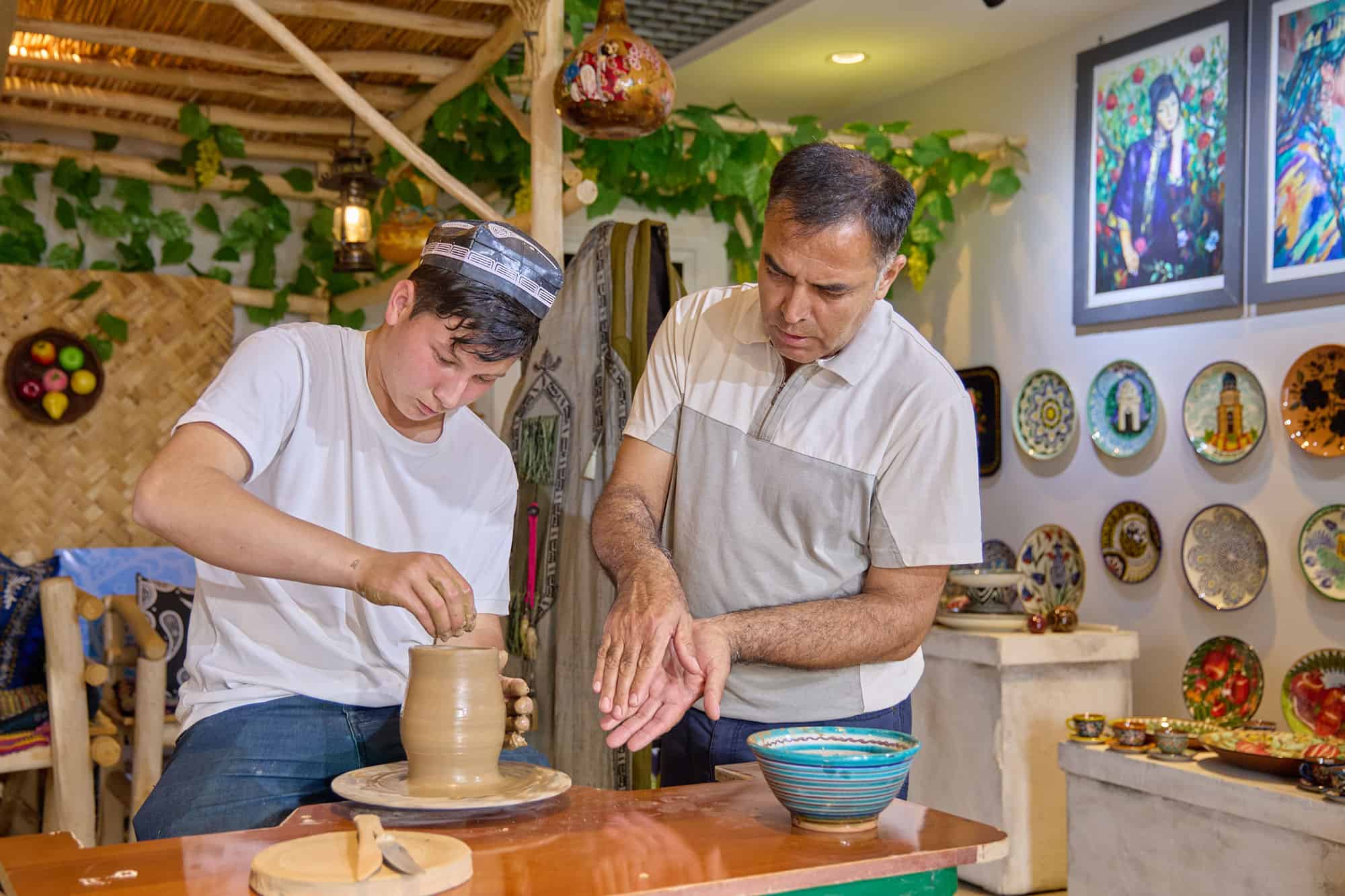 Fergana Valley handicrafts, meet the artisans through CTN