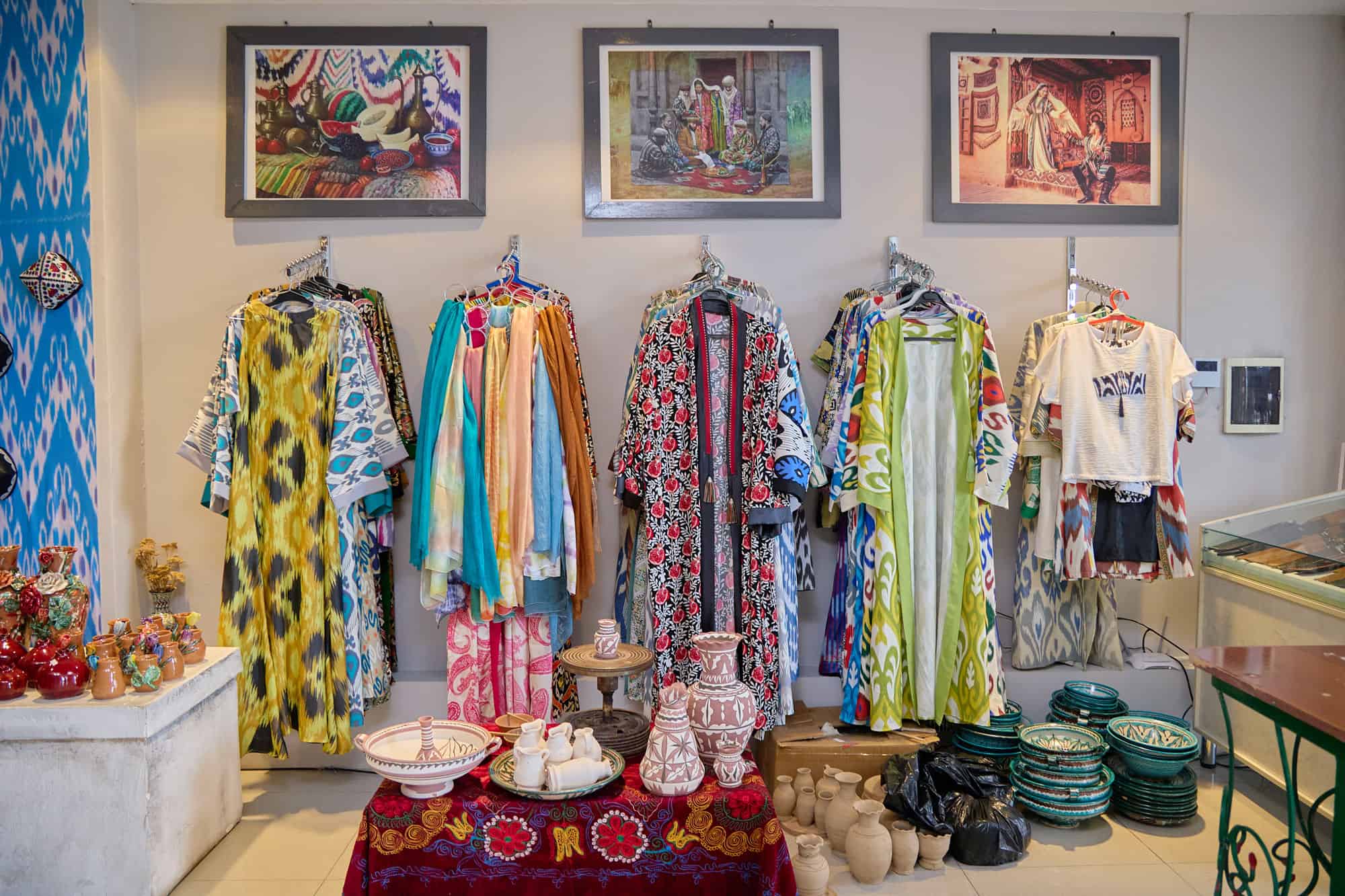 Silk Granat handicrafts store in Namangan - Fergana Valley CTN Handicrafts Member