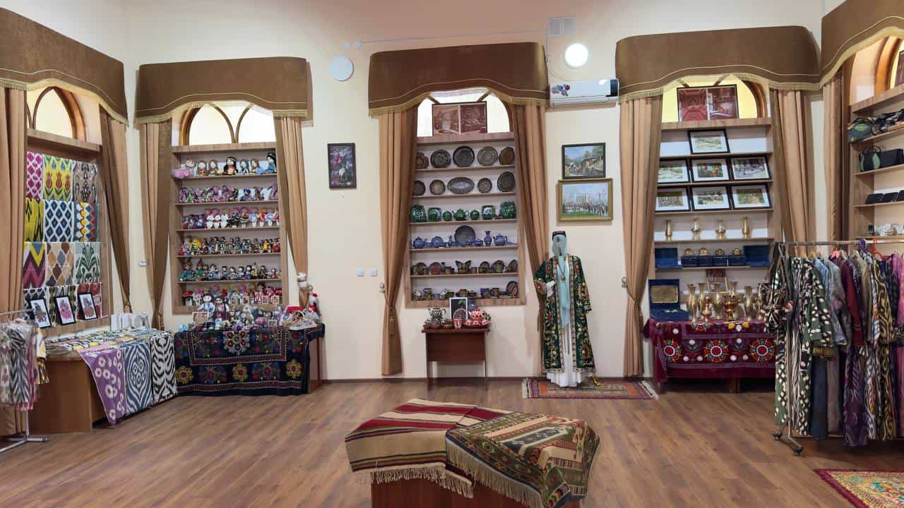 Craft House handicrafts gallery in Fergana, Uzbekistan